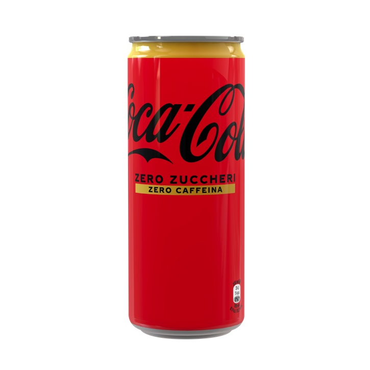 COCA COLA ZERO S.CAFFEINA LATTINA CL33 LT24